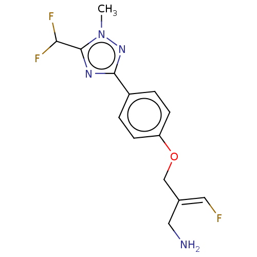 Chemical structure of BindingDB Monomer ID 581448