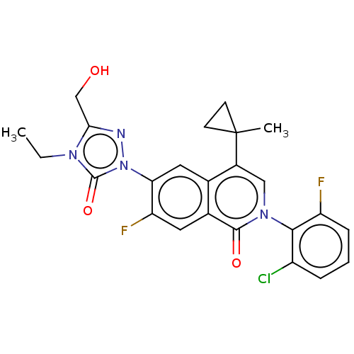 Chemical structure of BindingDB Monomer ID 581510