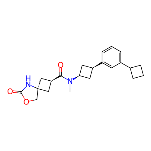 Chemical structure of BindingDB Monomer ID 581667