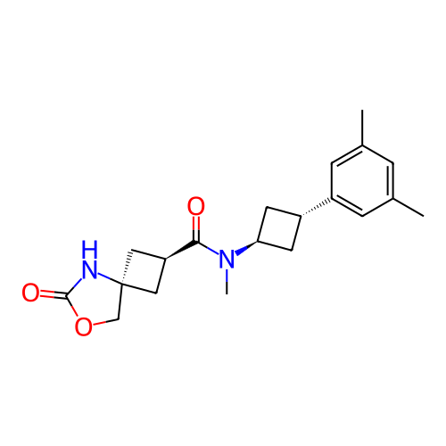 Chemical structure of BindingDB Monomer ID 581674
