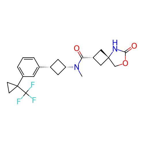 Chemical structure of BindingDB Monomer ID 581680