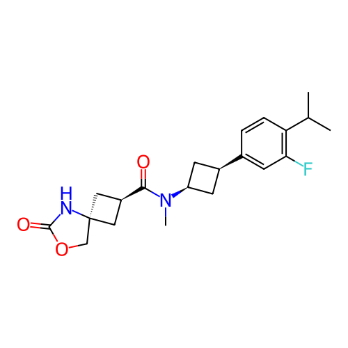 Chemical structure of BindingDB Monomer ID 581692