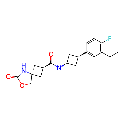 Chemical structure of BindingDB Monomer ID 581693