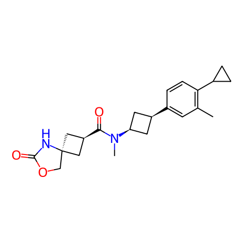 Chemical structure of BindingDB Monomer ID 581697