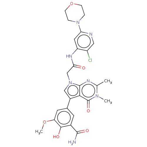 Chemical structure of BindingDB Monomer ID 582114