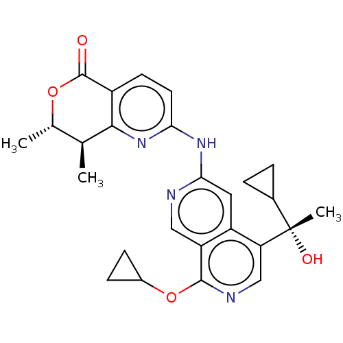 Chemical structure of BindingDB Monomer ID 582634