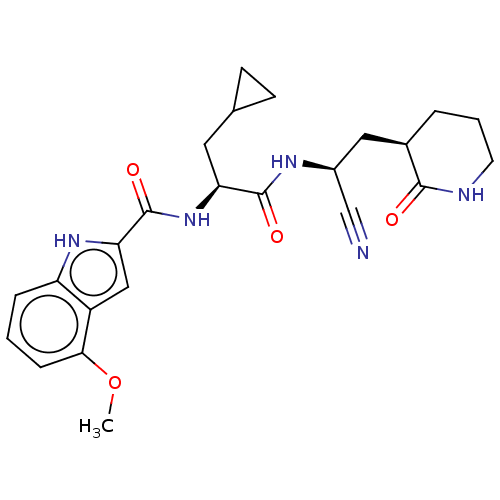 Chemical structure of BindingDB Monomer ID 582638