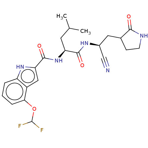 Chemical structure of BindingDB Monomer ID 582654