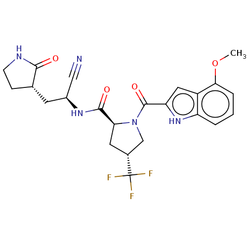 Chemical structure of BindingDB Monomer ID 582667
