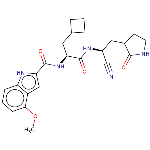 Chemical structure of BindingDB Monomer ID 582670