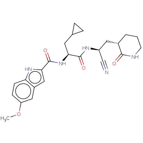 Chemical structure of BindingDB Monomer ID 582680