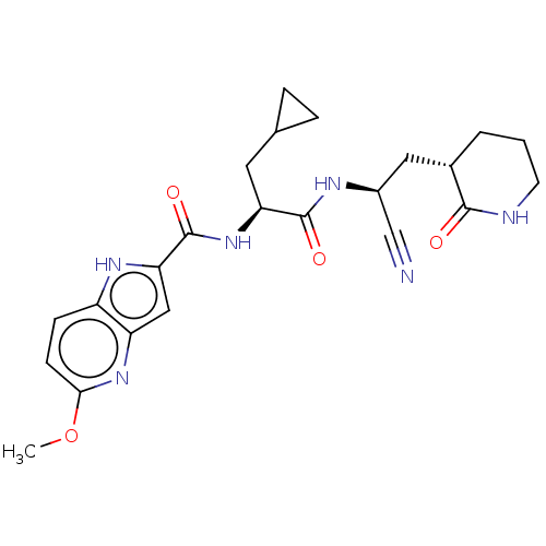 Chemical structure of BindingDB Monomer ID 582681
