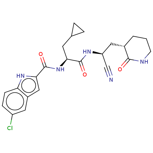 Chemical structure of BindingDB Monomer ID 582684