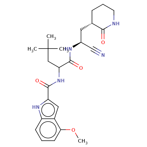 Chemical structure of BindingDB Monomer ID 582689