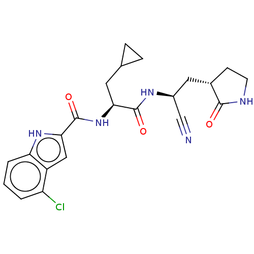 Chemical structure of BindingDB Monomer ID 582690