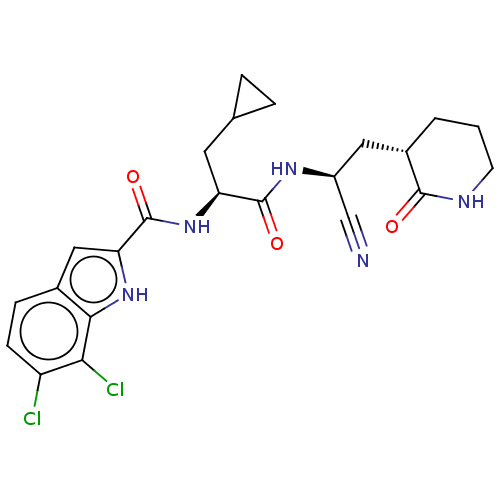 Chemical structure of BindingDB Monomer ID 582711