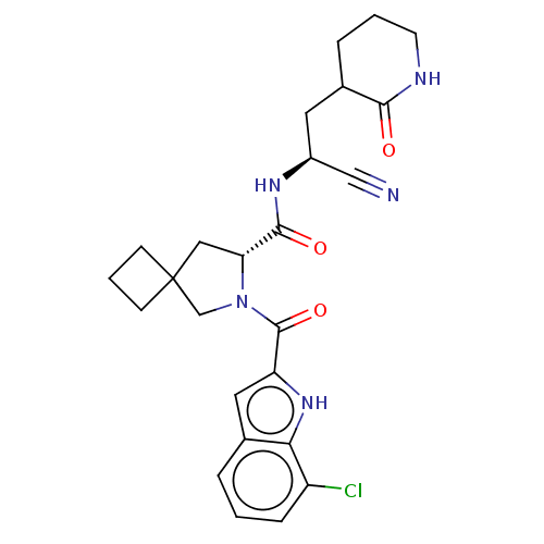 Chemical structure of BindingDB Monomer ID 582712
