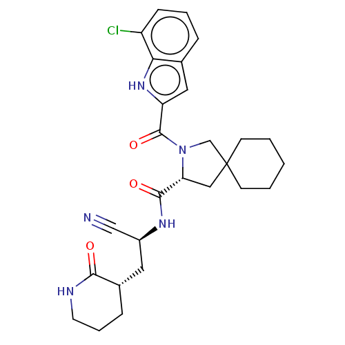 Chemical structure of BindingDB Monomer ID 582714
