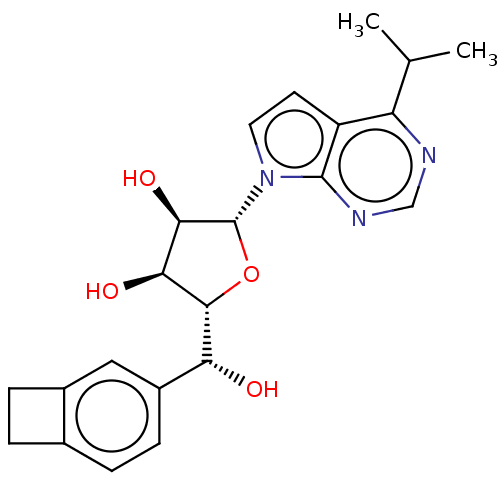 Chemical structure of BindingDB Monomer ID 584237