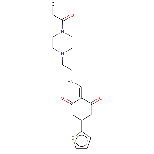 Chemical structure of BindingDB Monomer ID 585020