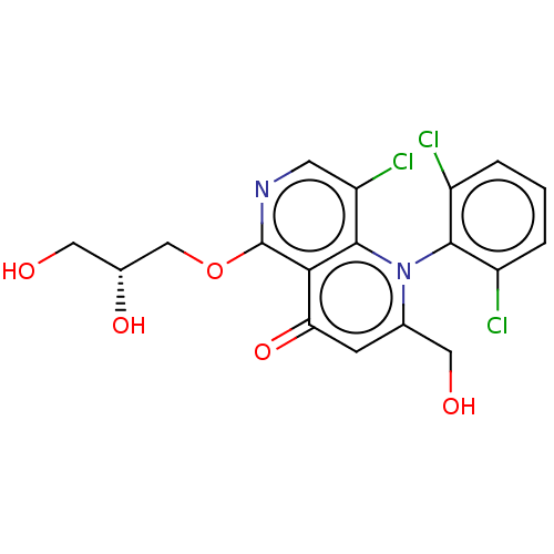 Chemical structure of BindingDB Monomer ID 585681