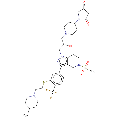 Chemical structure of BindingDB Monomer ID 586498