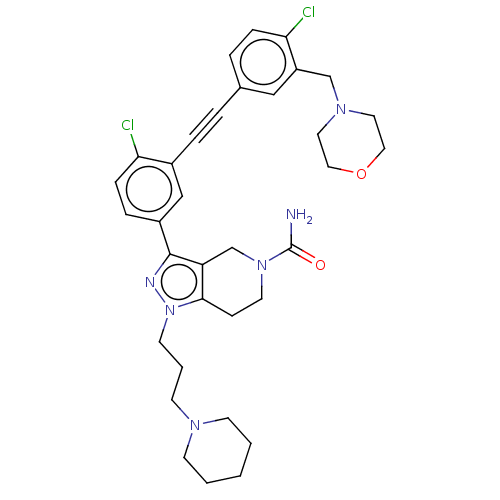 Chemical structure of BindingDB Monomer ID 586566