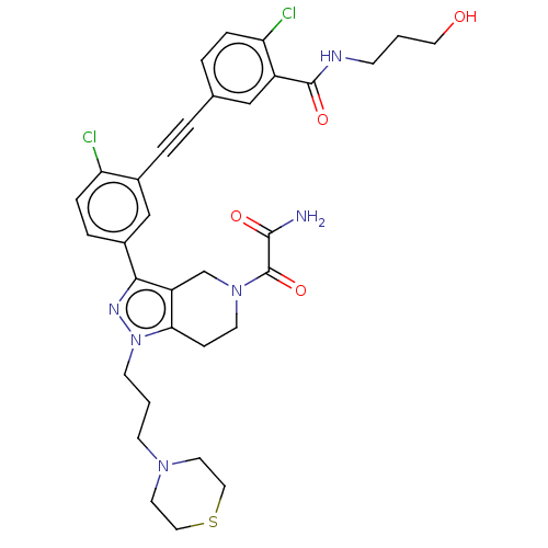 Chemical structure of BindingDB Monomer ID 586568