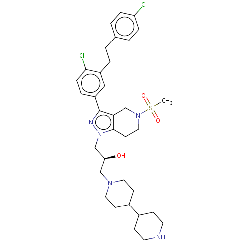 Chemical structure of BindingDB Monomer ID 586598