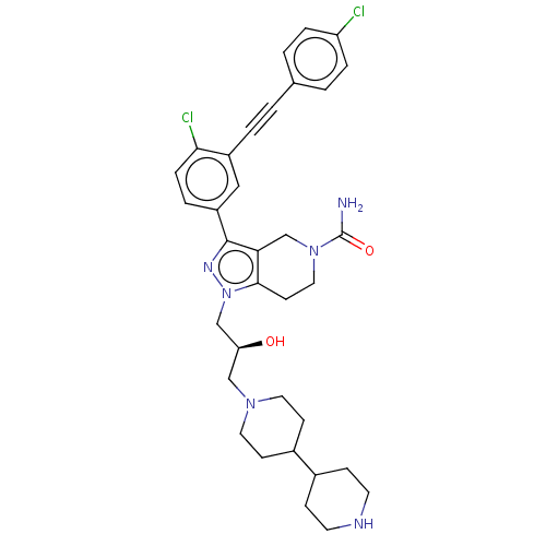 Chemical structure of BindingDB Monomer ID 586600