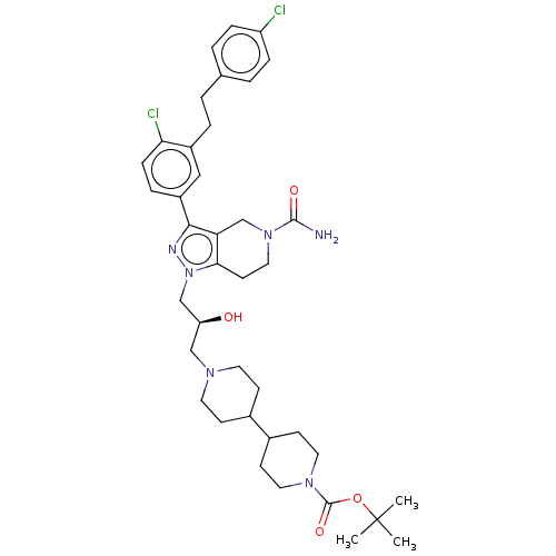 Chemical structure of BindingDB Monomer ID 586603