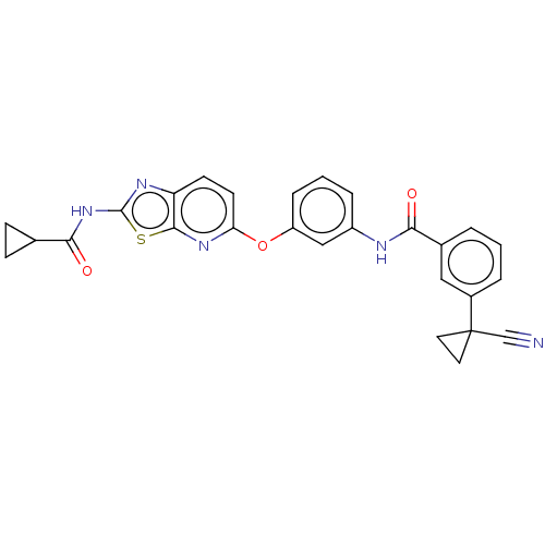 Chemical structure of BindingDB Monomer ID 586636