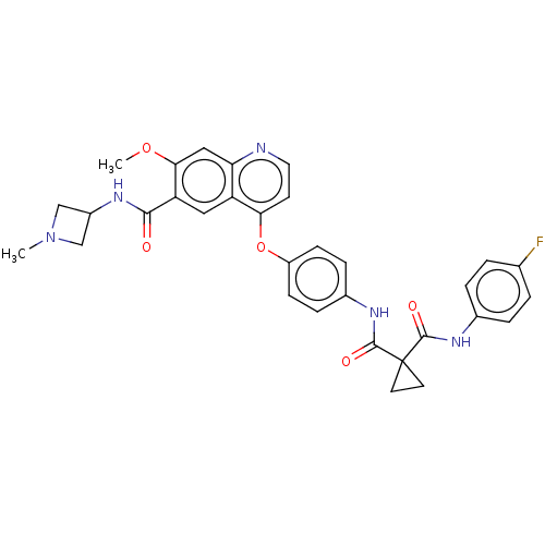 Chemical structure of BindingDB Monomer ID 588219