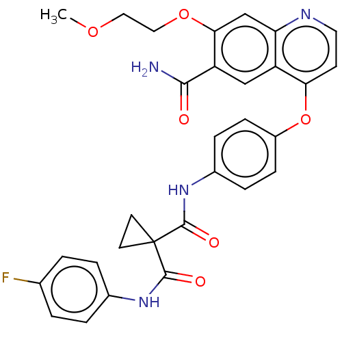 Chemical structure of BindingDB Monomer ID 588233