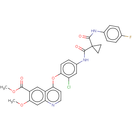 Chemical structure of BindingDB Monomer ID 588234