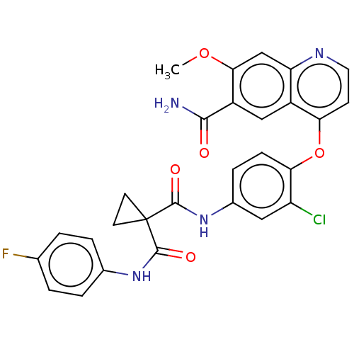 Chemical structure of BindingDB Monomer ID 588236