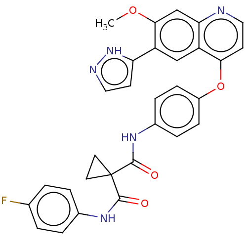 Chemical structure of BindingDB Monomer ID 588261
