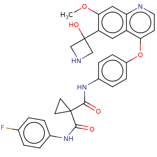 Chemical structure of BindingDB Monomer ID 588267