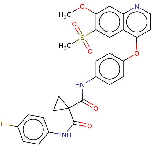 Chemical structure of BindingDB Monomer ID 588274