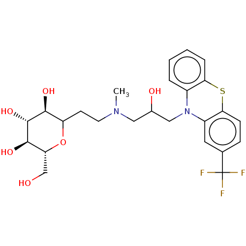 Chemical structure of BindingDB Monomer ID 588504