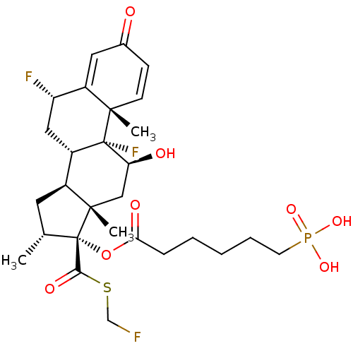 Chemical structure of BindingDB Monomer ID 589245