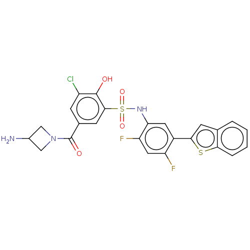 Chemical structure of BindingDB Monomer ID 589541