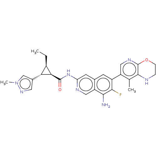 Chemical structure of BindingDB Monomer ID 591142
