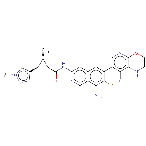 Chemical structure of BindingDB Monomer ID 591144