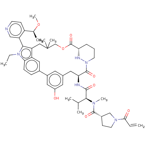Chemical structure of BindingDB Monomer ID 591398