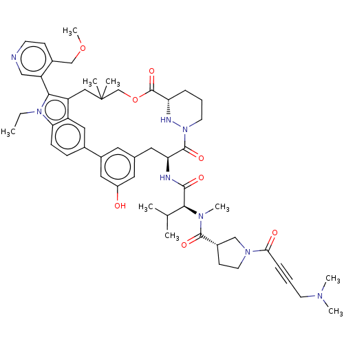 Chemical structure of BindingDB Monomer ID 591410