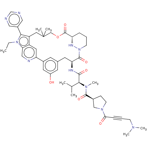 Chemical structure of BindingDB Monomer ID 591430