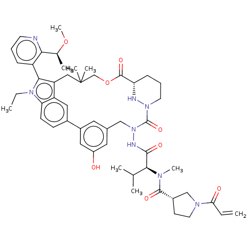 Chemical structure of BindingDB Monomer ID 591555