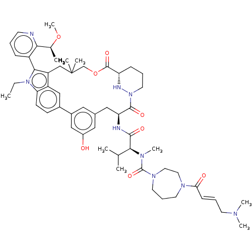 Chemical structure of BindingDB Monomer ID 591586