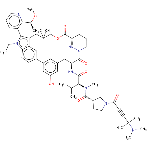 Chemical structure of BindingDB Monomer ID 591614